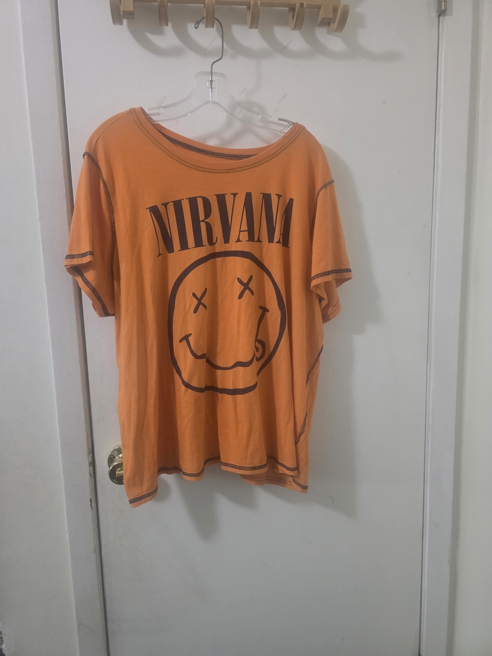🎸 Torrid Nirvana Contrast Seam Graphic Tee 🎸